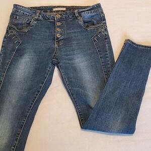 Jewelly Jeans - Size Medium Button Fly